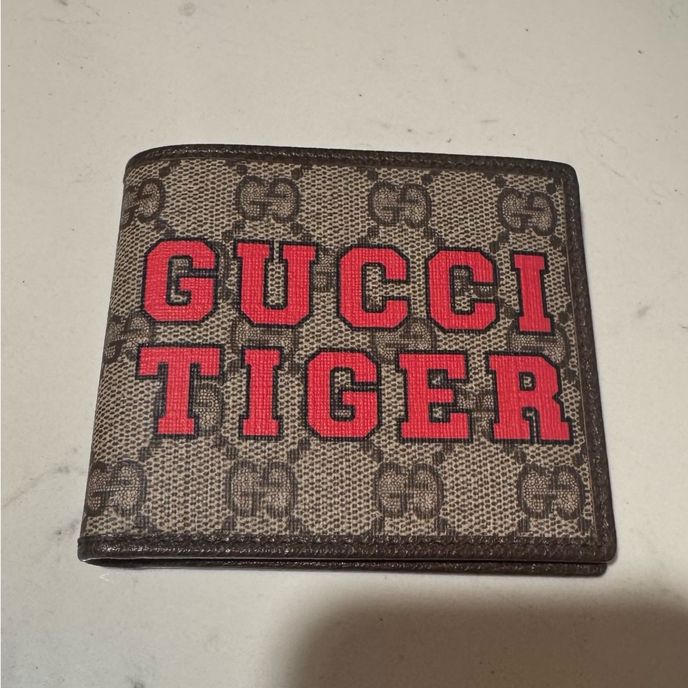 Gucci Tiger bi-fold wallet